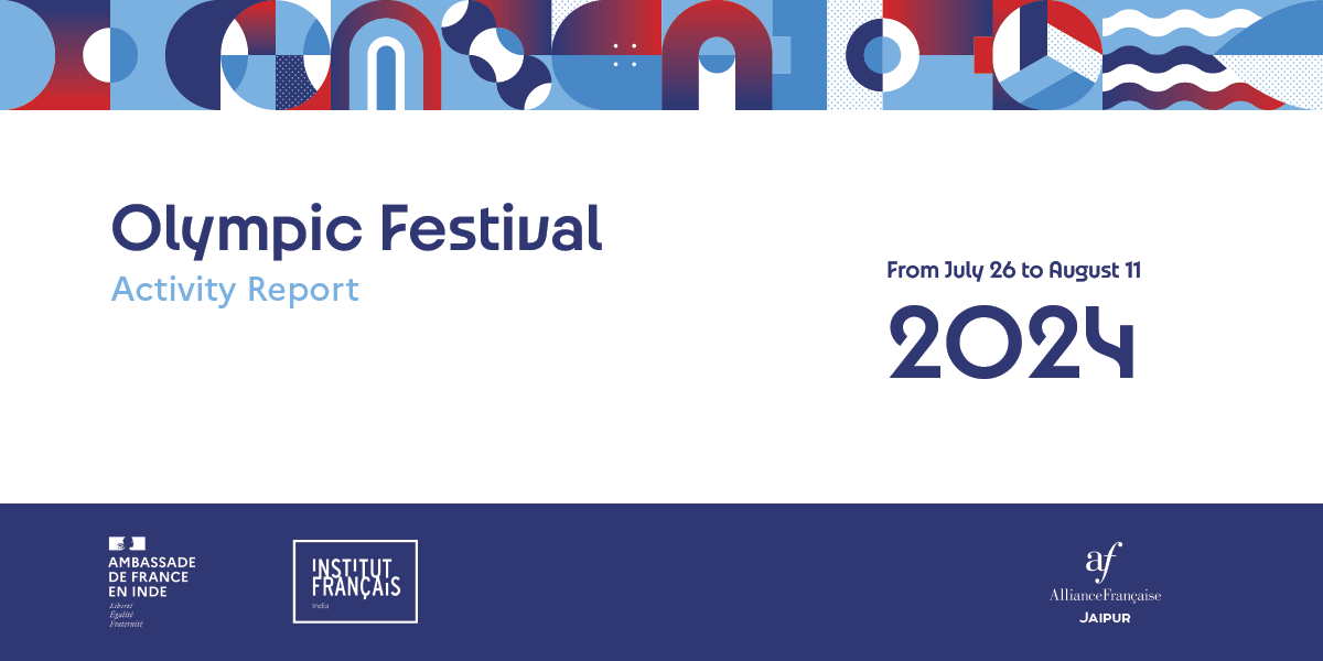 Alliance française jaipur olympic festiva rajasthan activity report 2024