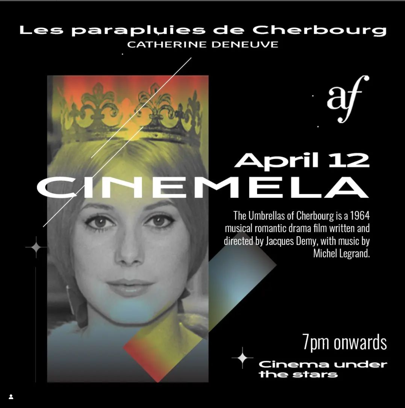 Parapluie de cherbourg cinemela alliance française jaipur rajasthan